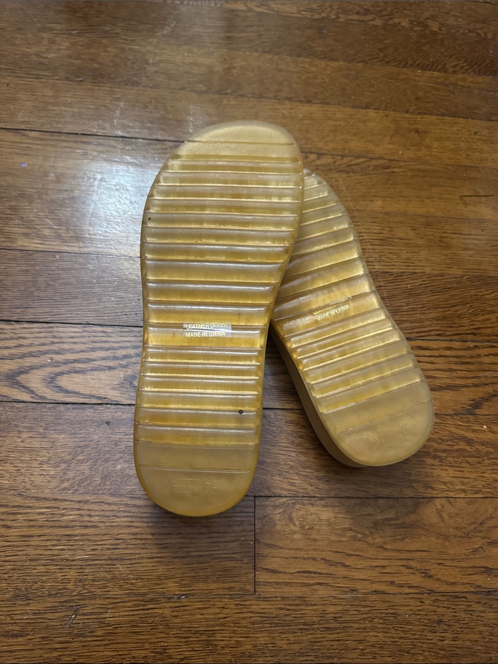 Yellow Box Silver Rhinestone Wedge Toe-Post Sandals - Picture 3 of 4